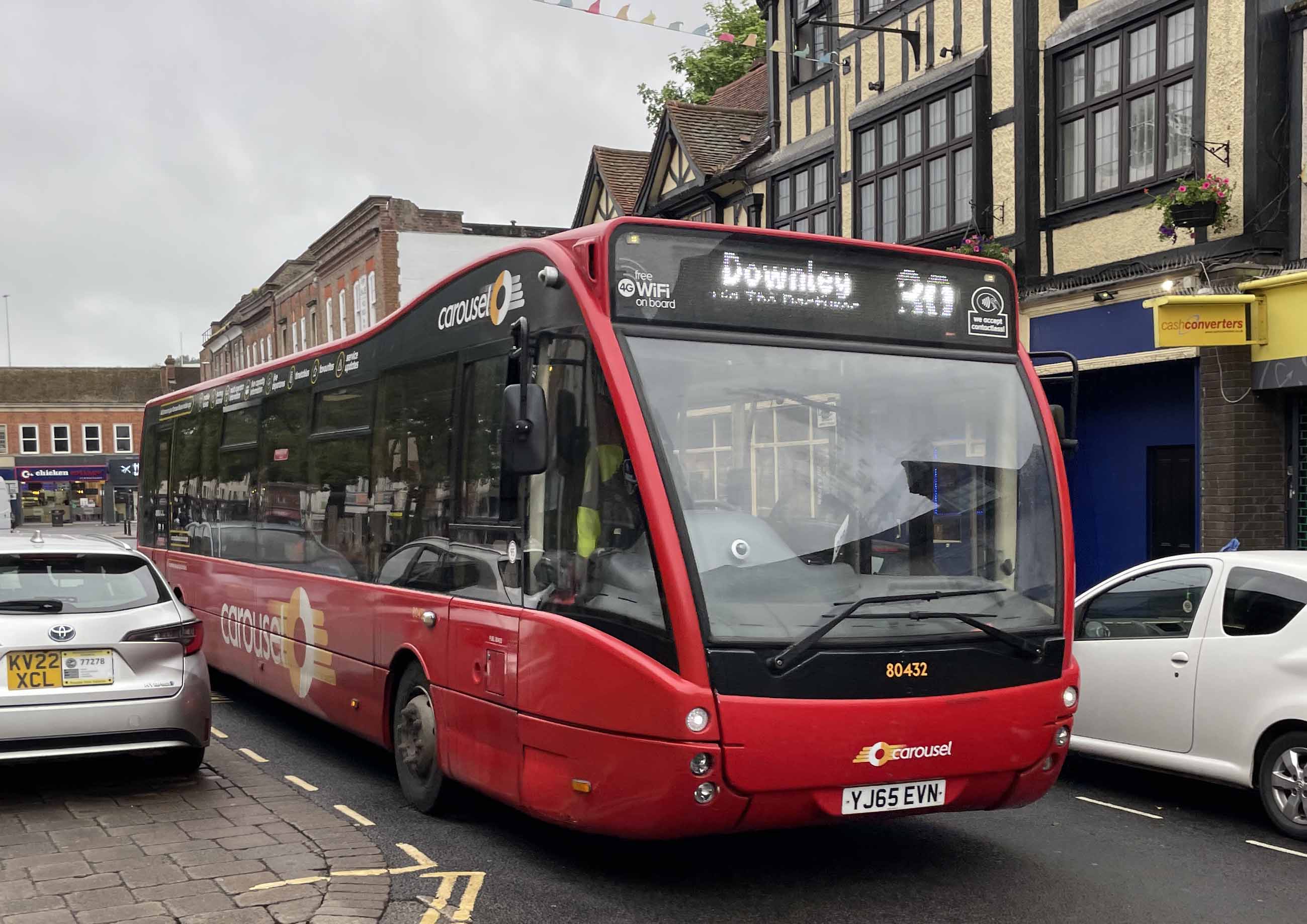 Carousel Buses Optare Versa 80432